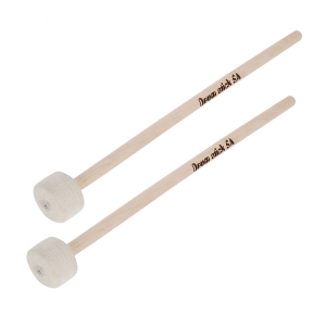 IQGE 1 Pair Drum Mallet Stick Felt Mallet Timpani Stick Big Drum Hammer Timpani Mallet for Percussion Instrument