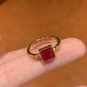 C.three Middle Aged Vintage Ring Opening Adjustable Ring Devil Eye Niche Ring Ring High-end