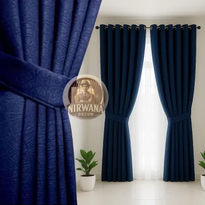 Gorden Blackout STiM UAP Polos Import Jendela Panjang Minimalis Pintu Kamar Doff Super Tebal