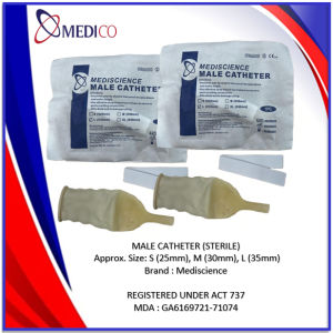 MALE EXTERNAL CATHETER - Box of 50sMild and effective