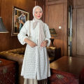 Zaline Embroidery Tunic Dress / Formee Outfit / Dress Katun Bordir / Tunik Lebaran / Dress Lebaran. 