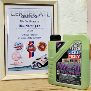 DẦU NHỚT ĐỘNG CƠ XE HƠI Ô TÔ CAO CẤP LIQUI MOLY MOLYGEN NEW GENERATION 5W-40 4 LÍT MADE IN GERMANY
