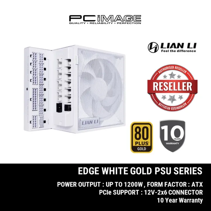 LIAN LI EDGE EG750G / EG850G / EG1200G 80+ GOLD ATX3.1 PSU POWER SUPPLY