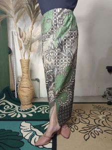 Rok Span Batik Bawahan Kebaya Rok Batik Mat Katun Size M L XL XXL 3L 4L 5L Rok Kekinian Wanita Melar