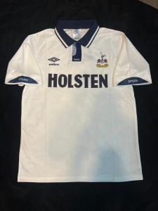 เสื้อบอลย้อนยุค Retro งานวินเทจ สเปอร์ 1991