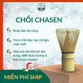 Chổi Chasen đánh Matcha cao cấp Maschashop -100 chân Dùng trong Pha Chế, Trà Đạo. 