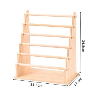SIXIS Nhiều tầng Giá đỡ trưng bày trang sức Có thể tháo rời Gỗ Giá đỡ vòng tay Bền bỉ Giá đỡ trưng bày trang sức để bàn Cửa hàng bán lẻ  sử dụng gia đình