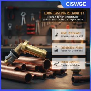 CISWGE Bộ đầu nối ống nước két làm mát bộ điều nhiệt cho Sport Discovery 4 Velar 5.0L 3.0L mã LR048474 LR049990