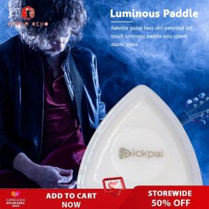 LED Glowing Guitar Pick Touch Luminous Electric Guitar Ukulele Bass Plectrum