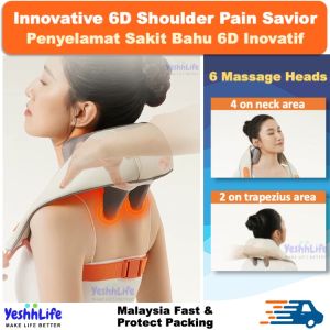 Yeshhlife Keepfit Shoulder Neck Back Massager Lumbar Back and Legs Massager