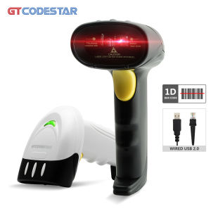 GTCODESTAR X-520AT Handheld Bar code Reader Supermarket Scanners Price Checker 1D Barcode Scanner