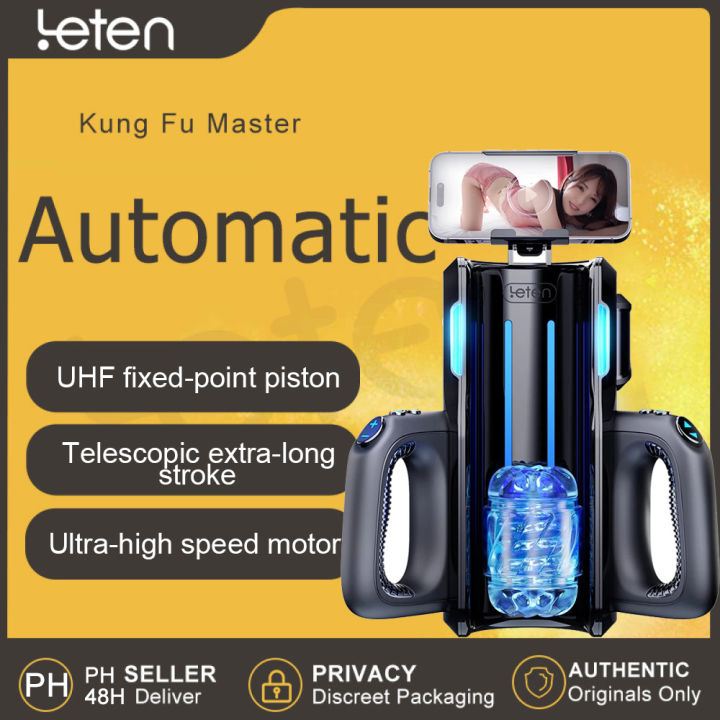 sexy lingerie to buy Leten THRUSTING-PRO 12cm Thrusting High Speed Male Masturbator Machine  Automatic Telescopic Vagina Masturbation Sex Toy