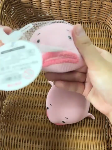 Slow Rising Stress Fish Decompressing Toy Antianxiety Toy for Office School Stretchy Animal Toy for Student Office Adult