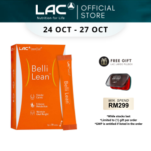 [Exp:12-27] LAC Leancut Belli Lean 2g X 30s | MCT Belly Tummy Fat Burner Slimming Toning 01403590