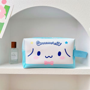 Japanese Sanrio Cute Portable Cosmetic Storage Bag Kosmetik Pencil Stationery Multifunctional Beg