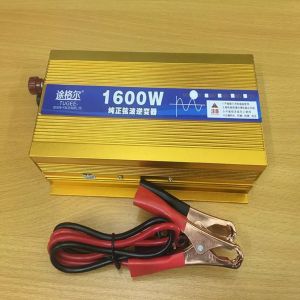 Kích điện 12v lên 220v sin chuẩn TUGEE 1600W chính hãng dùng cho ô tô và gia đình