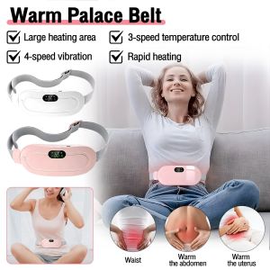 Menstrual Waist Belt Heating Pad Warm Palace Belt Pain Relief Massage Heating Pad For Period Electric Waist Belt 暖宫带
