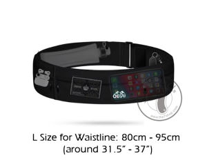 [CNY] [NEW] Adjustable Elastic Water Resistant Running Belt (with Bottle Compartment) / Adjustable Waist Band / Beg Joging