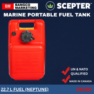 SCEPTER GASOLINE CONTAINER (MARINE PORTABLE TANK) 22.7LITERS