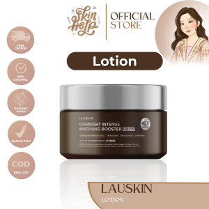 Lauskin - LOTION | Overnight Intense Whitening Booster Lotion dengan Hyaluronic Acid Niacinamide Alpha Arbutin
