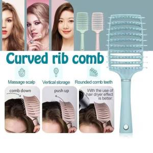 Scalp Massage Comb Fluffy Styling Wide Tooth Hair Comb Anti-static Hair Brush Barber Styling Tools