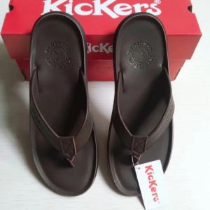 FLASH SALE SANDAL PRIA KULIT KICKERS MODEL JEPIT. SANDAL JEPIT COWOK LAKI. SENDAL CASUAL SANTAI FORMAL. SANDAL KULIT MURAH PROMO BAYAR DITEMPAT