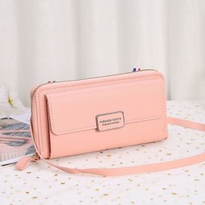 ABC Dompet Wanita Multifungsi FASHION CANTIK D1888 Tas HP Dompet Panjang Dompet Kunci Tali