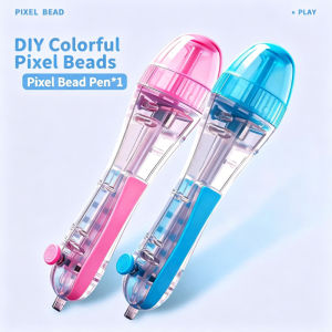 Press-Type Automatic Bead Pen DIY Craft Auxiliary Tool Puzzle Artifact Special Pen for Perler Beads