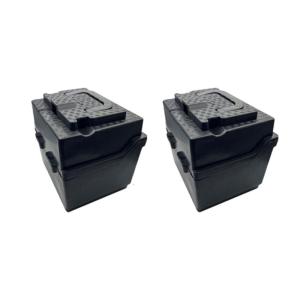 Thùng nhựa phổ quát Giải pháp lưu trữ năng lượng nhỏ dễ sử dụng để bảo trì xe đạp bụi bẩn xe Go-Kart