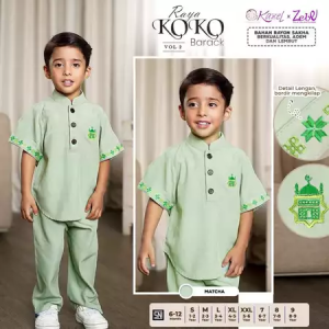 Kazel x Zebe Raya Koko Barack (Usia 6 bulan-9 tahun 1 stel) Vol 2