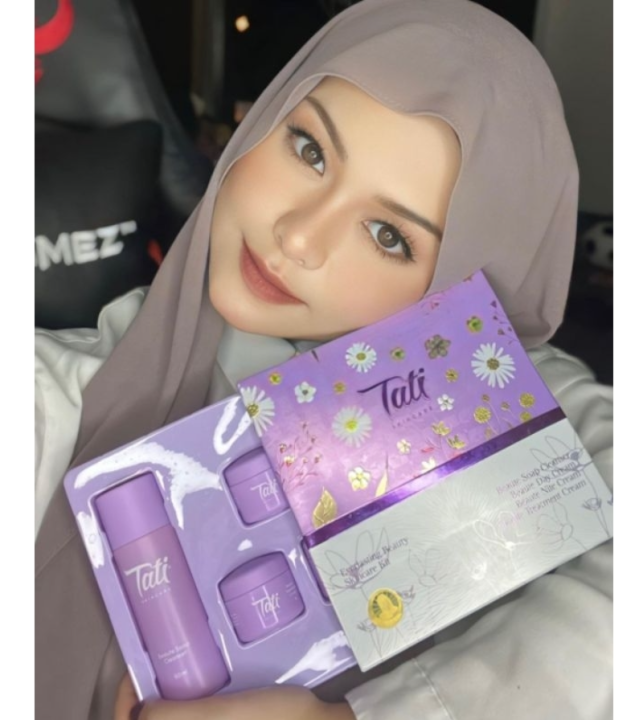 ASLI PAKET LENGKAP ECER KRIM CREAM TATI SKINCARE ORIGINAL / TATI SET