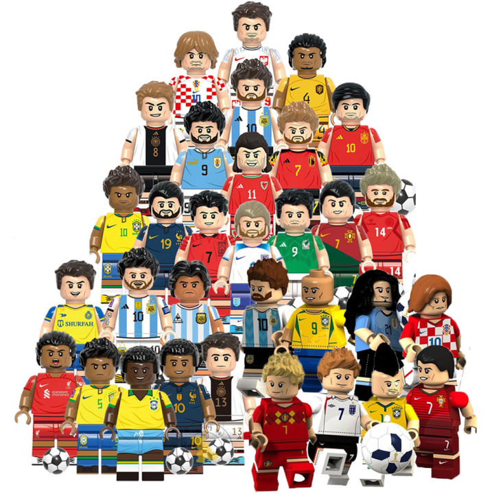 The LEGO football minifigures we need this World Cup