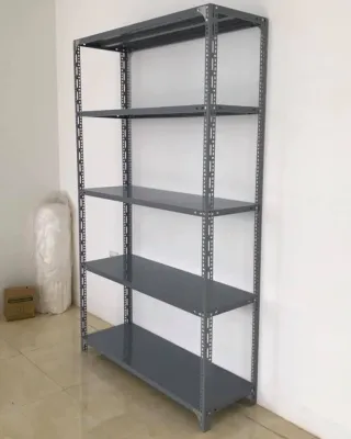 Kệ sắt v lỗ đựng đồ đa năng 5 tầng: Cao 1m8 x Dài 1m2 x Rộng 30cm