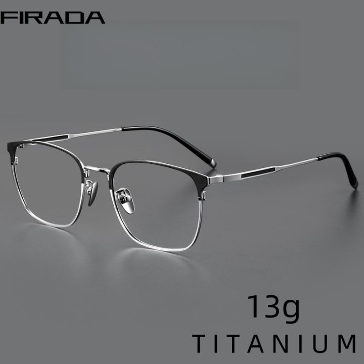 Firada thời trang cỡ lỡn Kính 2024 Retro kinh doanh Kính mắt thoải mái ...