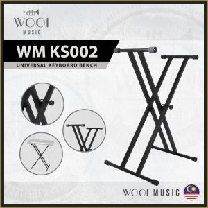 Wooi Music Keyboard Stand KS002 Universal (Double) (for Yamaha / Casio Keyboard)