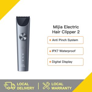 Xiaomi Mijia Hair Trimmer2 Electric Hair Trimmer Hair Clipper Professional Trimmer for Men IPX7 Waterproof Beard Trimmer