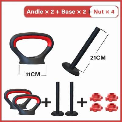 【5-30LBS】 Kettlebell 5/10/15/20/25/30LBS PVC Coated Kettle Bell Body Shaping Home Gym Equipment