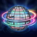 2024 Flying Orb Ball Toy - Christmas Cool Novelty Gift Galaxy Boomerang Hand Magic Floating Orbit Ball HoverOutdoor Toy Stocking Stuffer for Boys Girls Teens Kids Blue. 