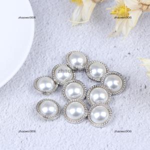 zhaowei906 10pcs Metal Shank Buttons for Sewing Scrapbooking DIY Craft Decoration