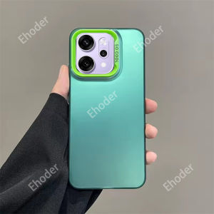 Casing For OPPO Reno 14 Pro 14F 5G 2025 Case Phone Cover for Reno14F Reno14Pro Reno14 14Pro Colorful Luxury Metallic Aurora Skin Matte Back Cases
