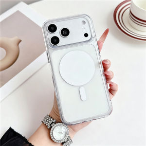 Transparent Anti-Yellowing Original c Case for iPhone 18Pro 17Pro 17Pro Max Camera Control Button For Magsafe Hard Cover