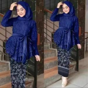 Eliana collectin / Kebaya batik model setelan / Setelan Kinanti kebaya / Set rok kebaya / kebaya model terbaru / Kebaya Batik / Setelan Wanita / Kebaya Modern / kebaya brukat (GOOD QUALITY)