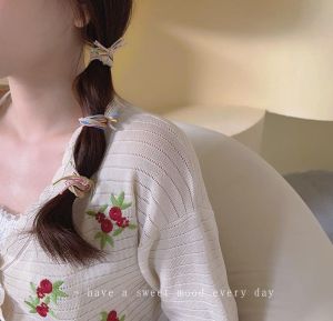 COMBO 5 THUN CỘT TÓC MIX 3 VÒNG - SET 02 CỘT TÓC RAIBOW