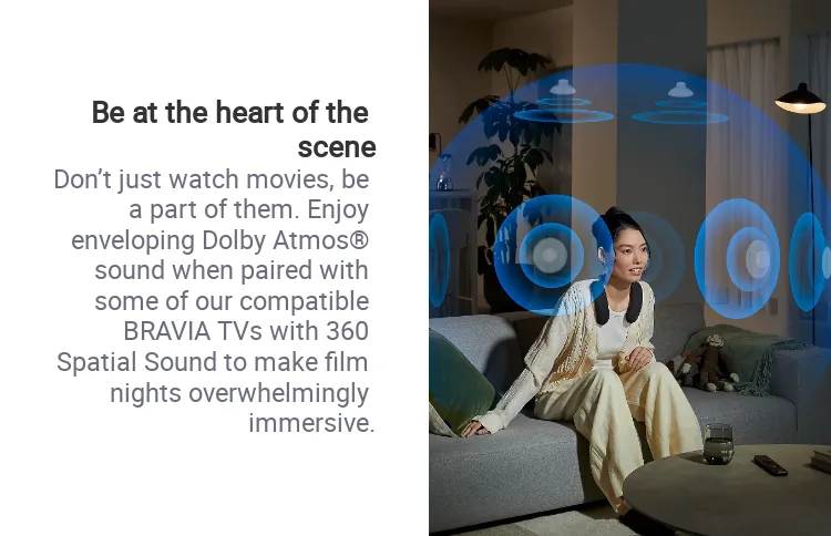 Sony BRAVIA Theatre U | HT-AN7/HT AN7 | Wireless Neckband Speaker