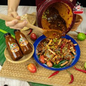 น้ำส้มตำปลาร้า โคตรเผ็ด เป็ดก้าบก้าบ | 250g/1Kg | เผ็ดเว่อร์ แซ่บปากสั่น! แซ่บไฟลุก | ขวดเดียวจบใน 1 นาที สำเร็จรูปพร้อมใช้