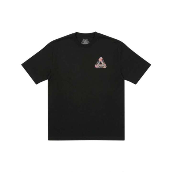 挑戰最低價t恤 無性別穿搭 oversize Palace 王一博同款 漫畫貼紙經典大三角 夏季寬鬆男女短袖情侶T恤嚴選 | Lazada.co.th