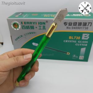 Dao cắt kính dày cán xanh tra dầu và cán đồng cắt được cát loại kính dày!