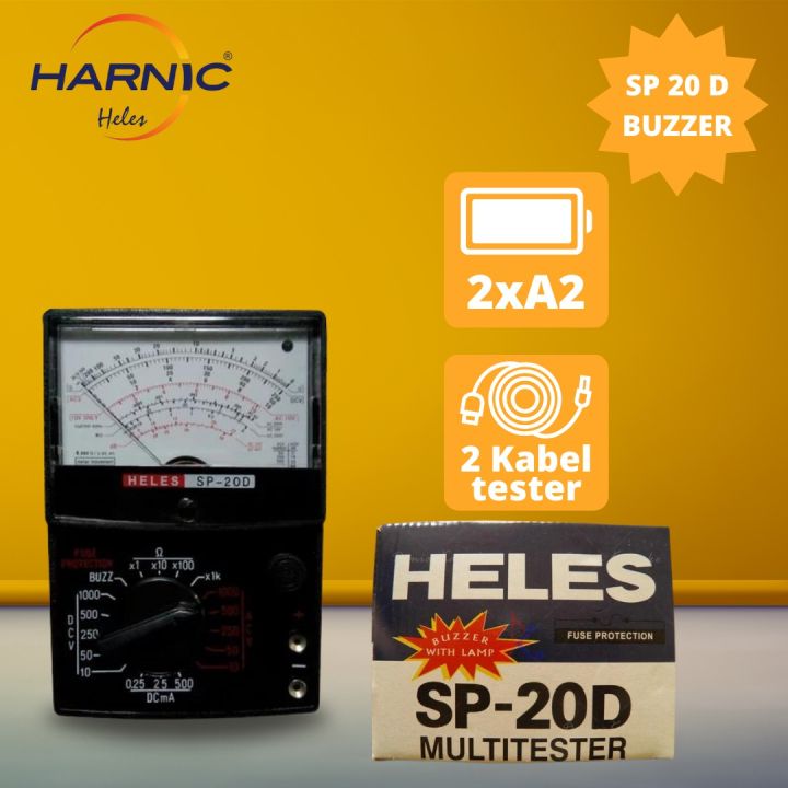 MULTITESTER HELES ANALOG SP 20D BUZZER Lazada Indonesia