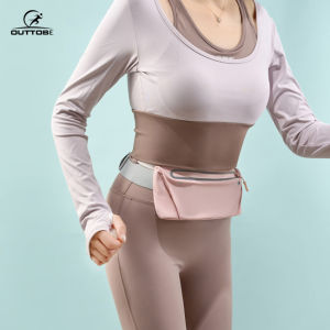 Outtobe Fashion Sports Bag Men Women Outdoor Waist Pack Bag Ultrathin Pouches Chest Bag Adjustable Running Pouch Waterproof Crossbody Bag Money Phone Waist Fanny Pack Jogging Belt Fanny Pack With Reflective Strip for Workouts Sports Outdoor