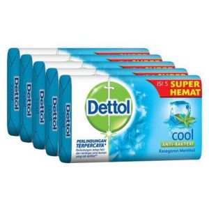 Dettol Bar Soap / Sabun Batang Mandi Body Wash Original Lasting Fresh Invigorate Fresh Cool Re Energize 100 Gr x 3 pcs Skin Care 100 Gr x 5 pcs